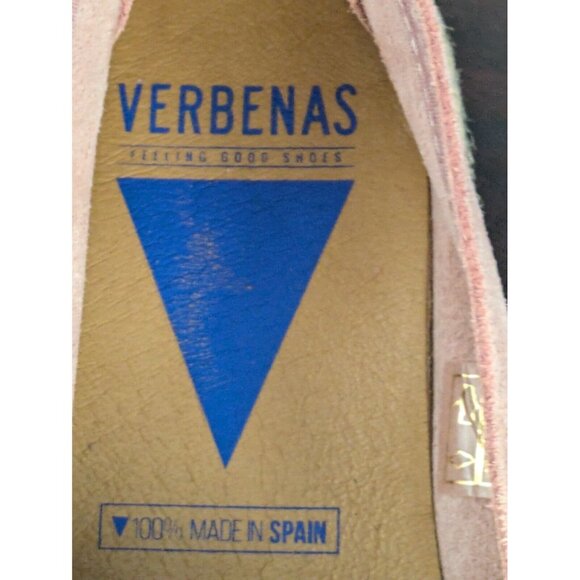 Verbenas Women’s Sz EU 38 Rose Pink Suede Espadrilles Flats Shoes Spain Rope EUC - Picture 10 of 15